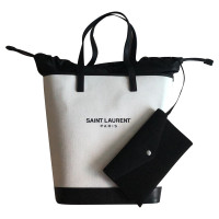 Yves Saint Laurent Tote bag in Tela