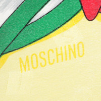 Moschino Silk scarf with heart motive