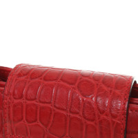 Bulgari Crocodile leather handbag
