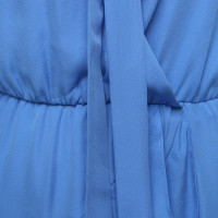 Parker Robe en Soie en Bleu
