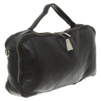 Maison Martin Margiela Handbag Leather in Black