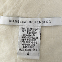 Diane Von Furstenberg Dress '' Zarita '' in Cream