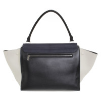 Céline "Large Trapeze Bag" in Tricolor