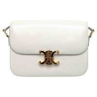 Céline Shoulder bag Leather in White