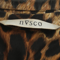 Nusco Blazer mit Animal-Print