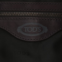Tod's Eggplant colored handbag