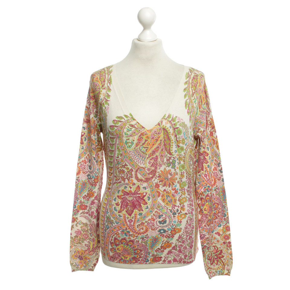 Etro Top avec motif