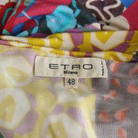 Etro Jersey skirt with multicolor