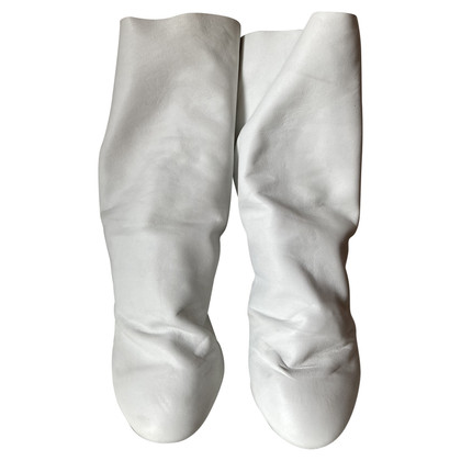 Nicholas Kirkwood Stiefeletten aus Leder in Weiß