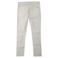 7 For All Mankind  White Skinny Jeans