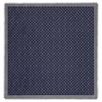 Louis Vuitton Monogram Tuch Zijde in Blauw