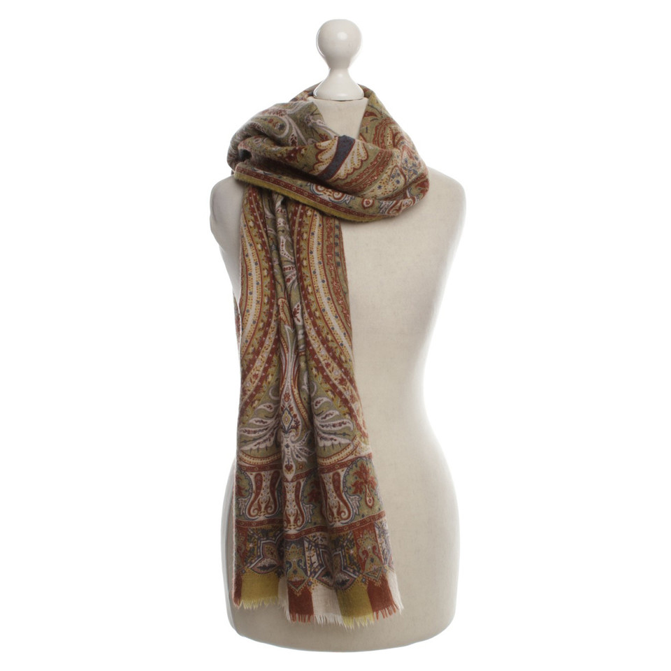 Etro Scarf with a Paisley pattern