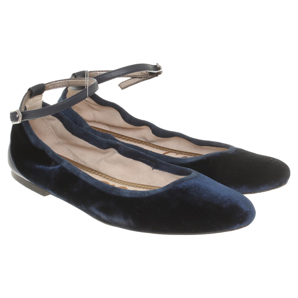 Sam Edelman Ballerine en bleu nuit