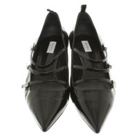 Max Mara Pumps/Peeptoes Patent leather in Black