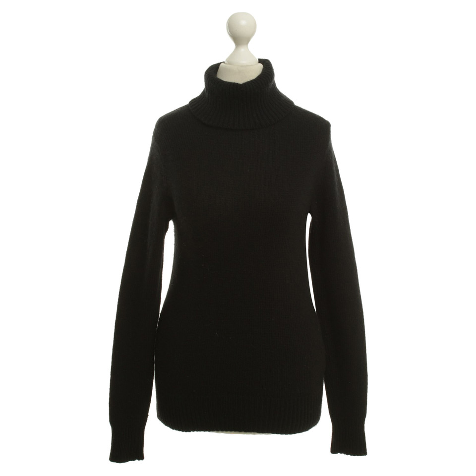 Ralph Lauren Roll collar sweater in black