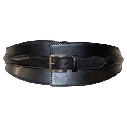Mcqueen, Alexander Belt Leather in Black