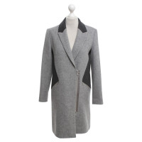Karl Lagerfeld Wollen jas in grijs