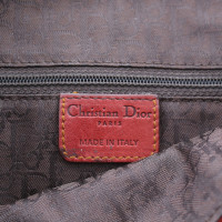 Christian Dior Rode lederen handtas