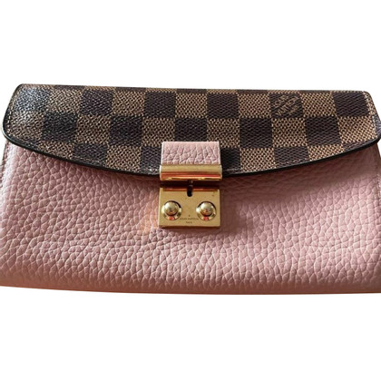 Louis Vuitton Täschchen/Portemonnaie aus Canvas in Rosa / Pink