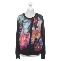Ted Baker Cardigan con stampa a motivi