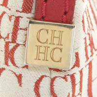 Carolina Herrera Clutch mit Monogram-Muster