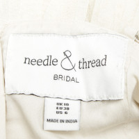 Needle & Thread Jurk met tule en edelstenen