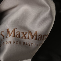 Max Mara Dons jas in zwart