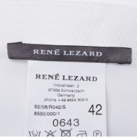 René Lezard Rock in White