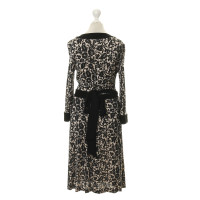 Diane Von Furstenberg Silk dress "Taurus" with pattern