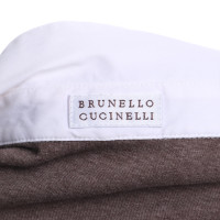 Brunello Cucinelli Camicia bicolore