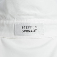 Steffen Schraut Klassische Bluse in Weiß