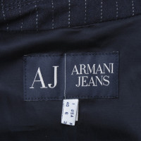 Armani Jeans Blazer avec fines rayures