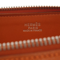 Hermès Bolide 27 aus Leder in Orange