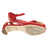 Dolce & Gabbana pumps in rood