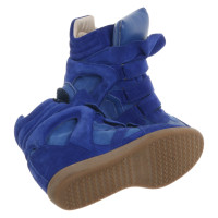 Isabel Marant Sneaker-Wedges in Blau