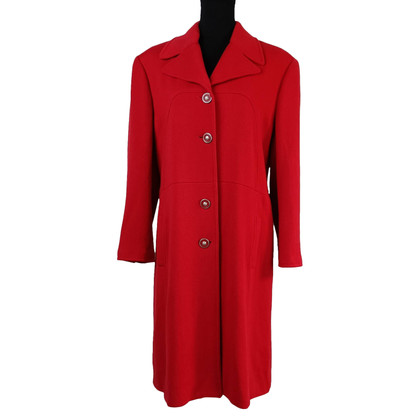 Versus Giacca/Cappotto in Lana in Rosso