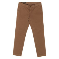 Gucci Paire de Pantalon en Coton en Marron