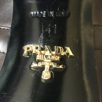 Prada leather boots