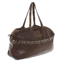 Campomaggi Leather handbag in used look