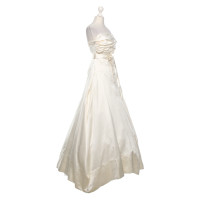 Vivienne Westwood Kleid aus Seide in Creme