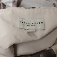 Karen Millen Seidenkleid mit Muster 