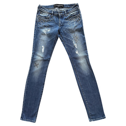 John Richmond Jeans Cotton in Blue