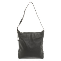 Mont Blanc Handtasche aus Leder in Schwarz