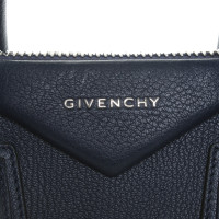 Givenchy Antigona Small Leer in Blauw