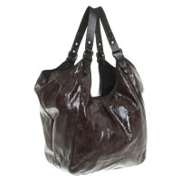 Givenchy Shopper in Pelle verniciata in Nero