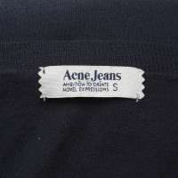 Acne Oversized sweater in dark blue