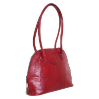 Mulberry Handtasche aus Leder in Rot