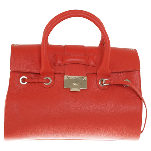 JIMMY CHOO Women's Handtasche in Rot | Second Hand