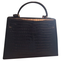 Hermès Kelly Bag Croco Black