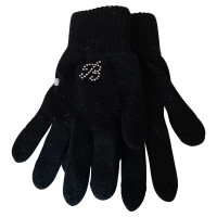 Blumarine Gloves Wool in Black